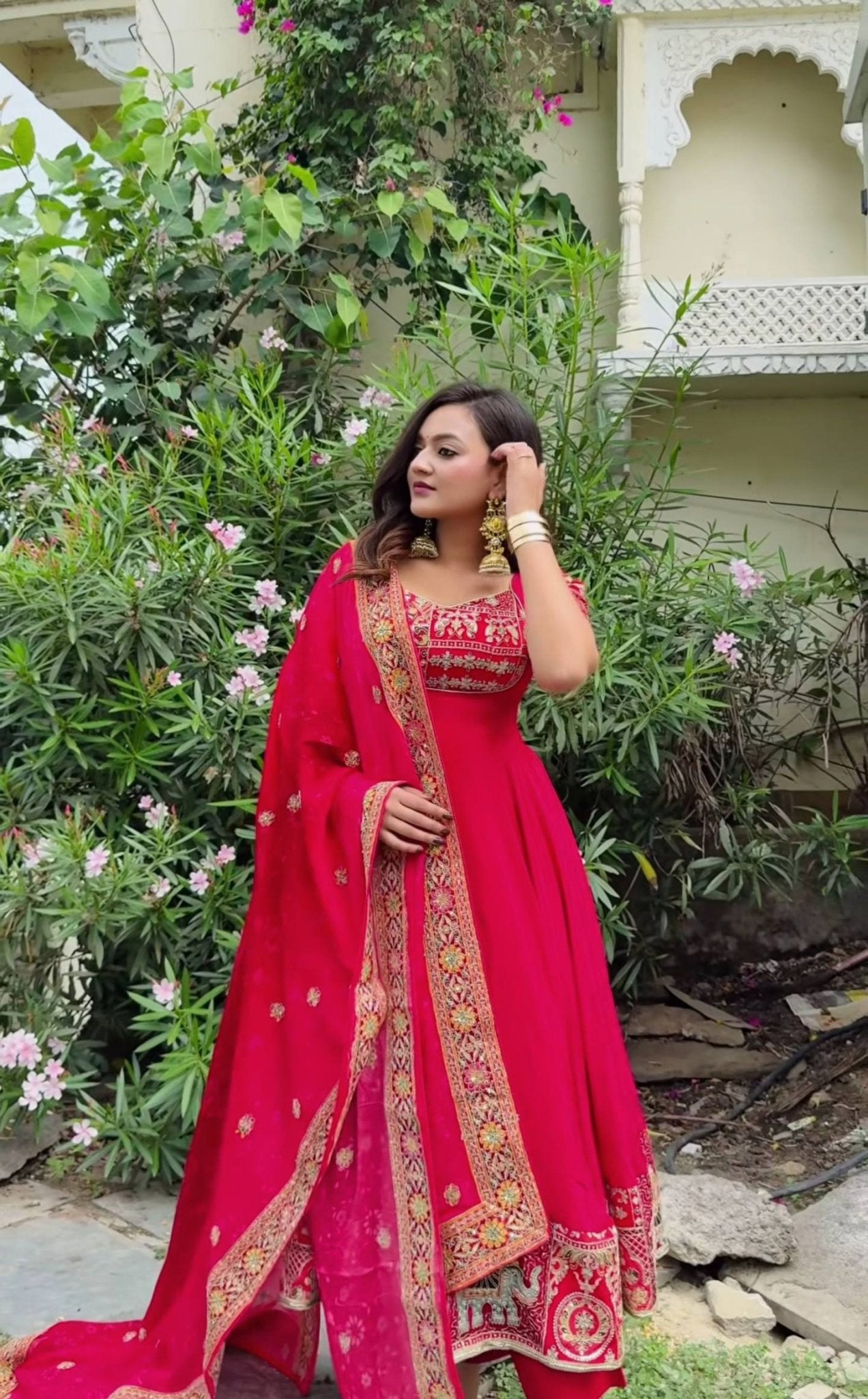 Designer Anarkali Suit With 5mm Sequence & Heavy Embroidery Work - Your ConnorDesigner Anarkali Suit With 5mm Sequence & Heavy Embroidery WorkYour Connor