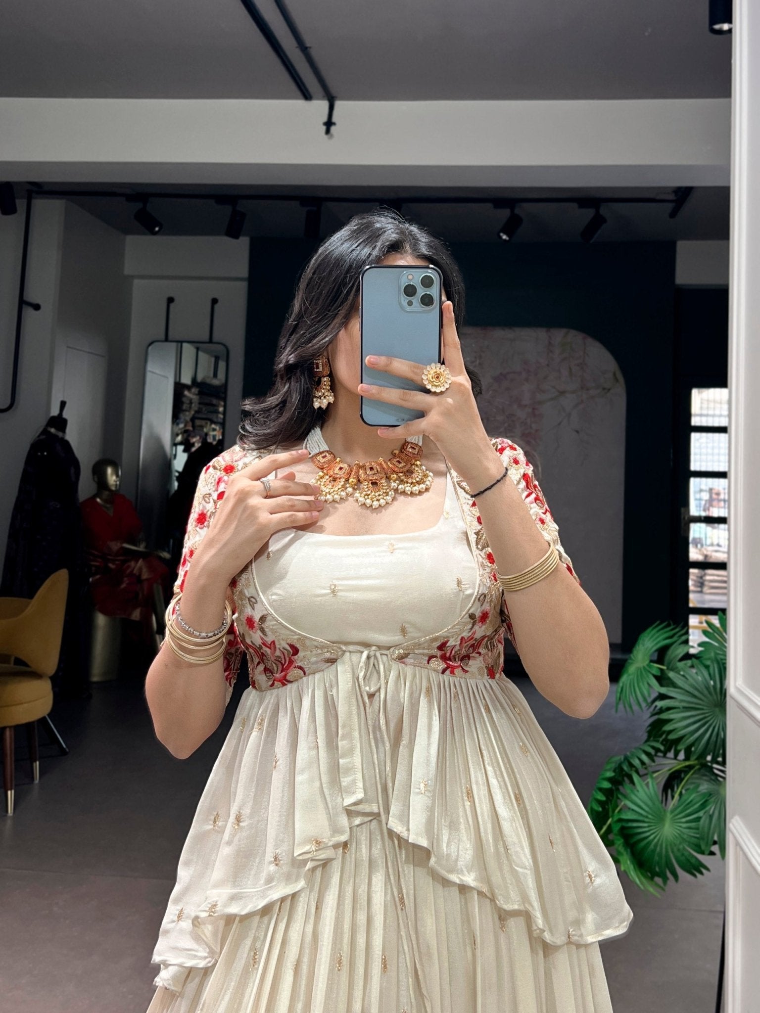 Aurora Hand - Embellished Lehenga Co - ord Set - Your ConnorAurora Hand - Embellished Lehenga Co - ord SetYour Connor
