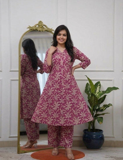 Cotton Flared Co-ord Set - Your ConnorCotton Flared Co-ord SetYour Connor