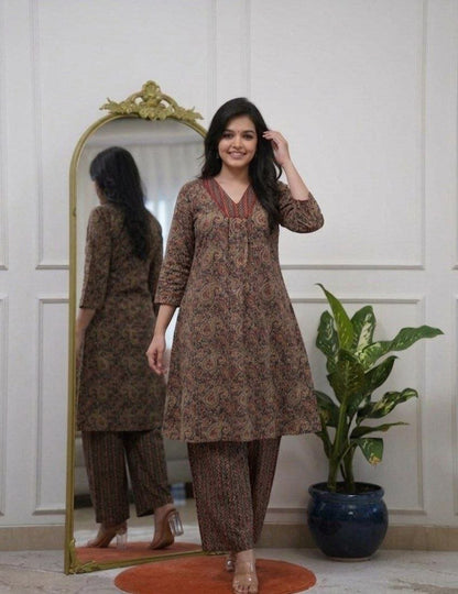 Cotton Flared Co-ord Set - Your ConnorCotton Flared Co-ord SetYour Connor