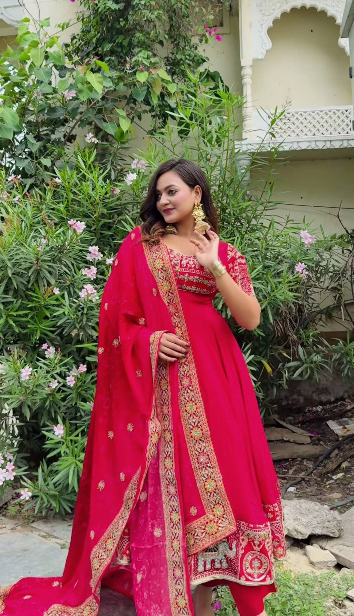 Designer Anarkali Suit With 5mm Sequence & Heavy Embroidery Work - Your ConnorDesigner Anarkali Suit With 5mm Sequence & Heavy Embroidery WorkYour Connor