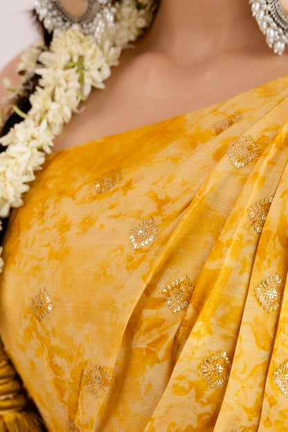 Premium Indo-Western Set - Yellow