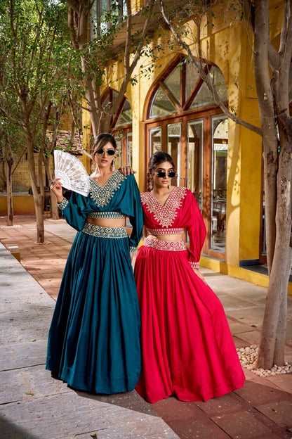 Savarna Paithani Duo Co - ord Set Lehenga - Your ConnorSavarna Paithani Duo Co - ord Set LehengaYour Connor