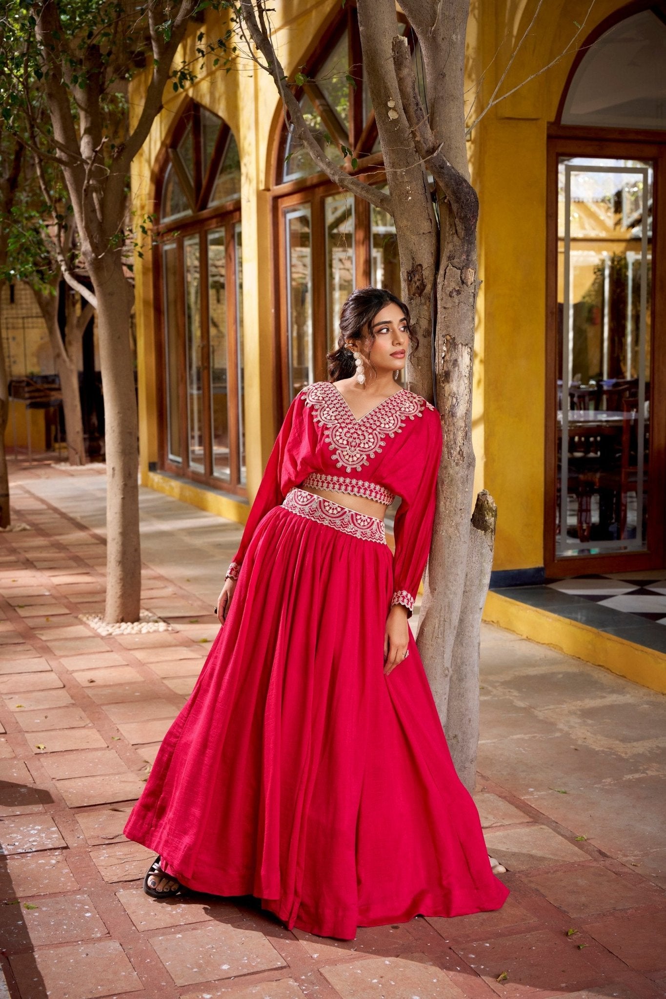 Savarna Paithani Duo Co - ord Set Lehenga - Your ConnorSavarna Paithani Duo Co - ord Set LehengaYour Connor
