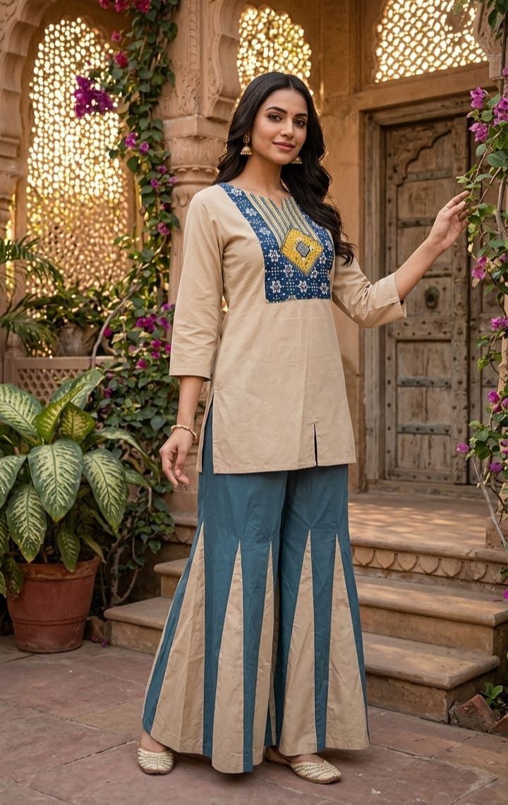 Yoke Panel Palazzo Co - Ord Set - Your ConnorYoke Panel Palazzo Co - Ord SetYour Connor